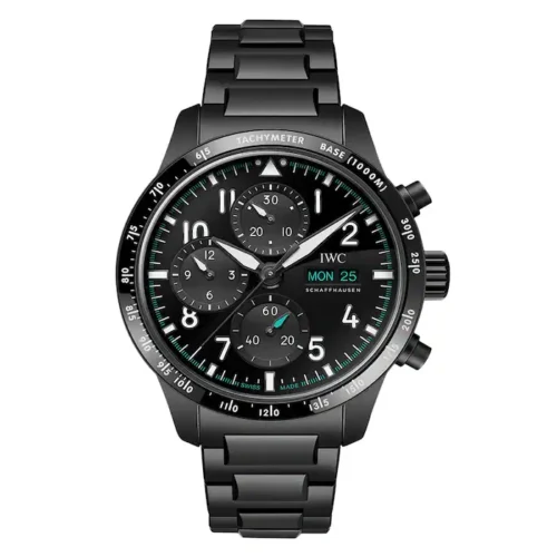 Pilot’s Watch IW388307 BLSF 1:1 Best Edition Performance Chronograph 41mm Mercedes-AMG F1 Team SS Black Dial